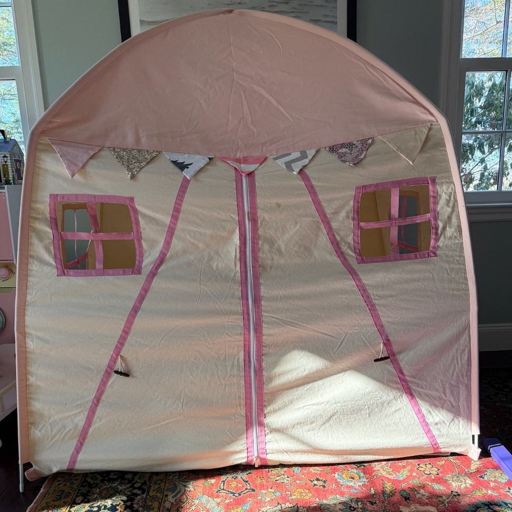 Large Children Canvas Playhouse Play Tent